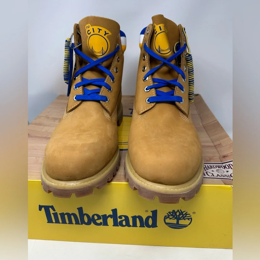 New Timberland‎ Golden State Warriors Men Size 14 The City Hardwood Classics